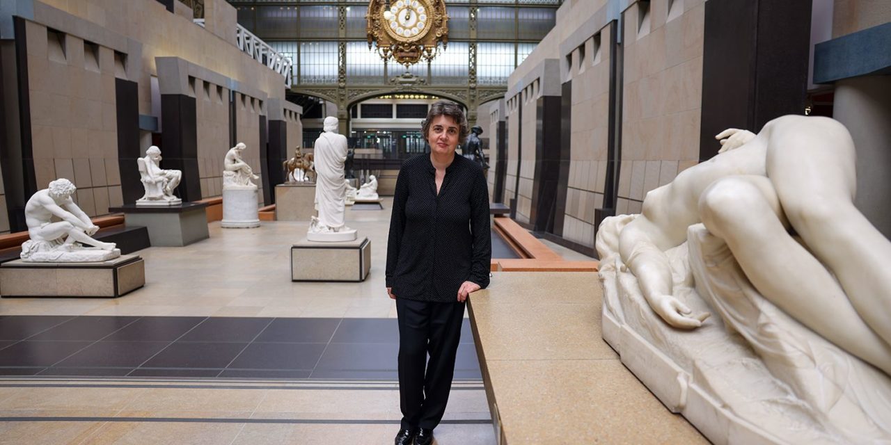 Laurence des Cars la prima donna capo del Louvre