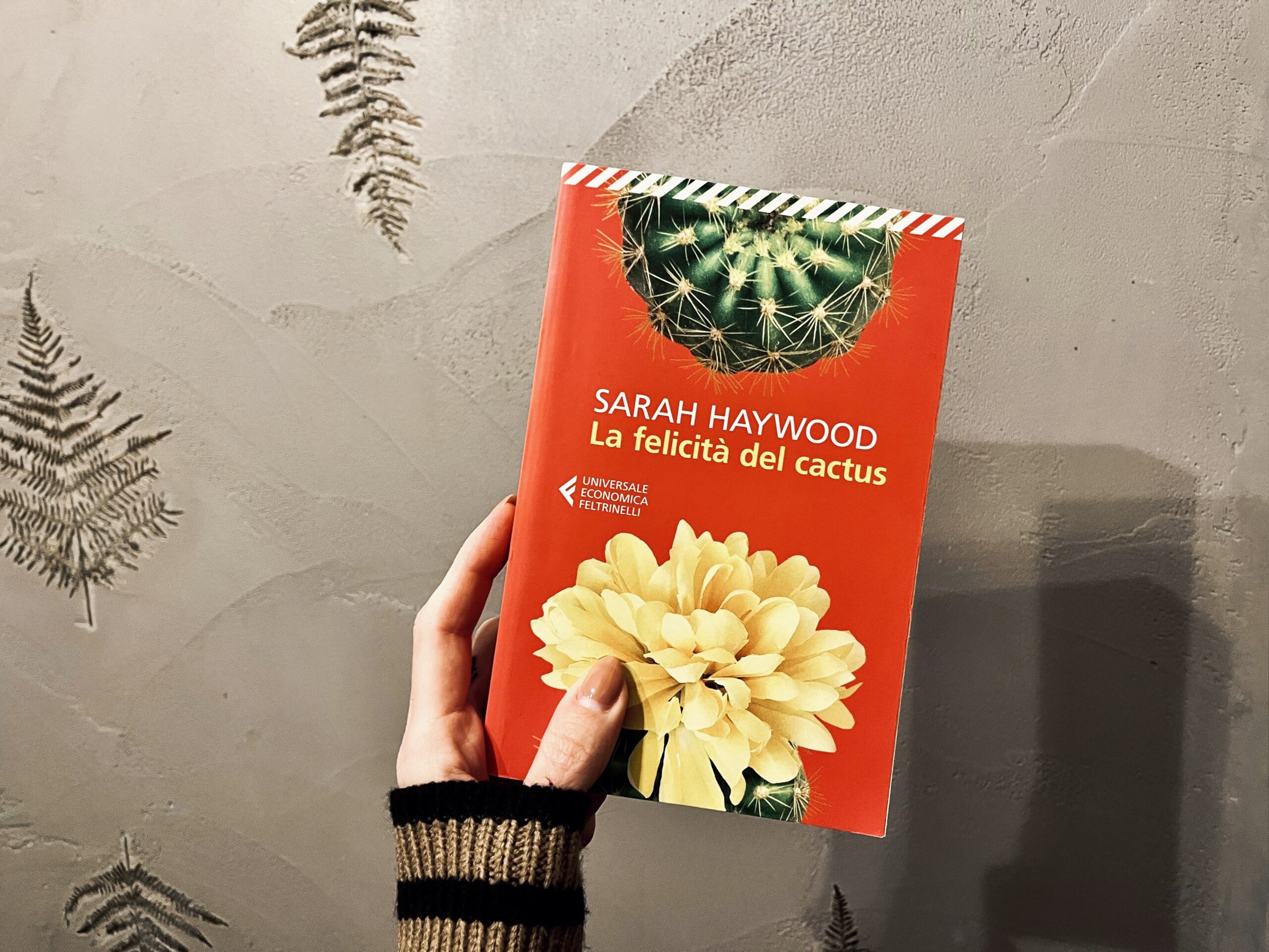 la felicità del cactus frasi